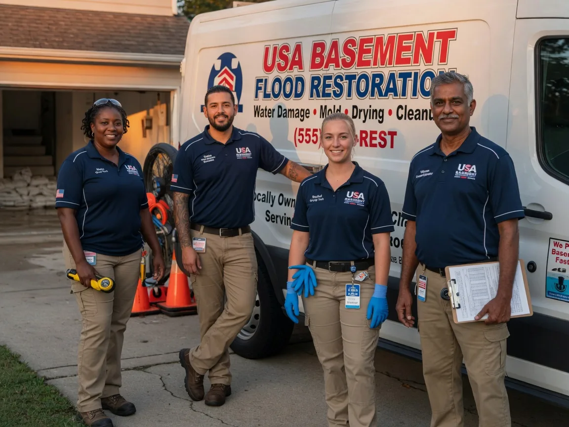 Basement Flood Cleanup company in Banks, AR